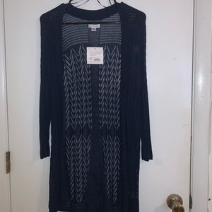 Croft & barrow navy blue cardigan